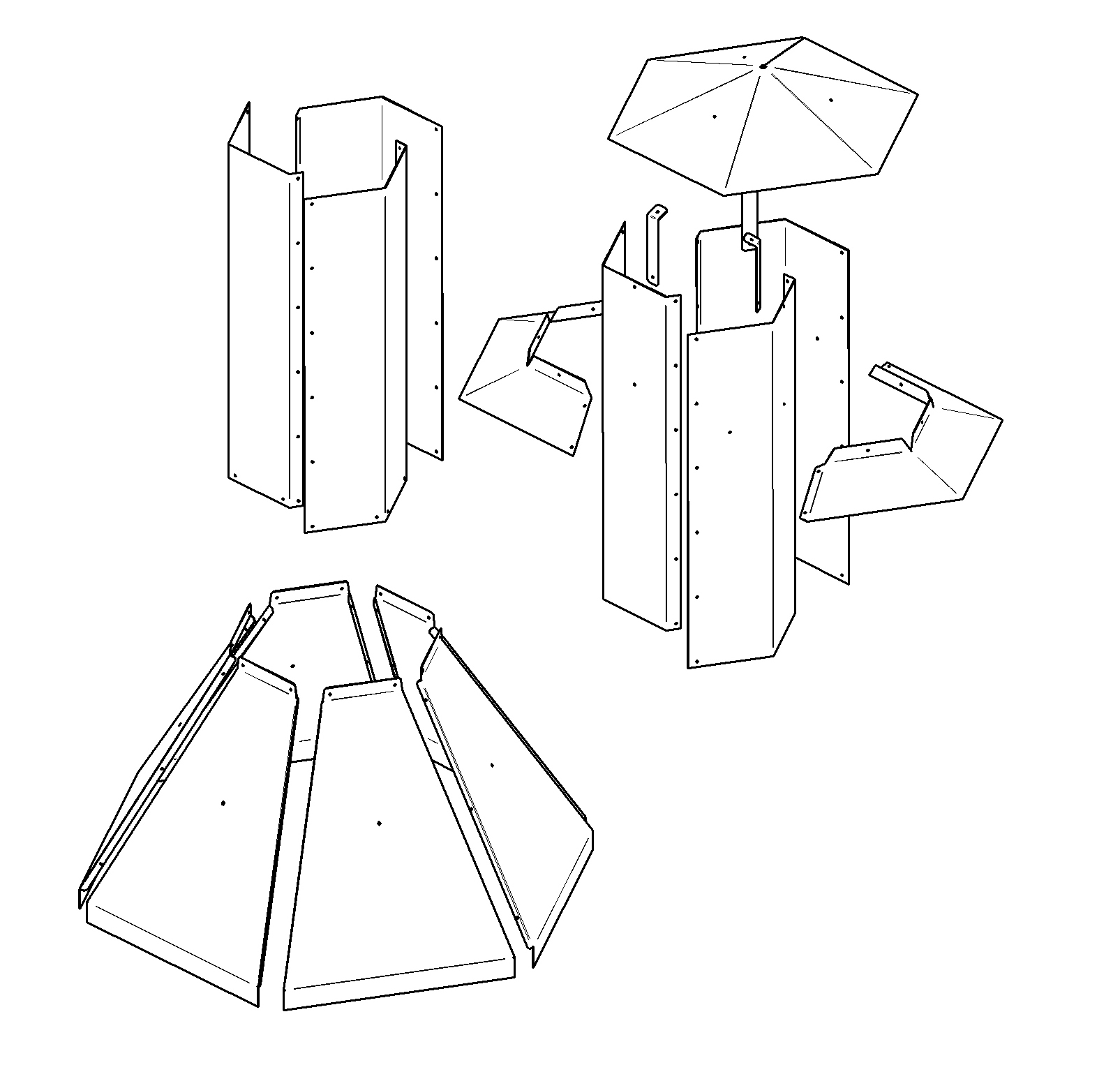 Professional BBQ Grill 6 Corner - Image 8