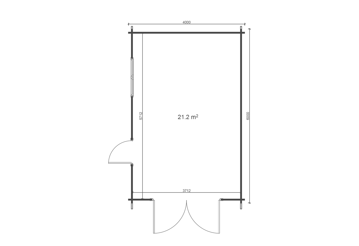 Garage 4x6 m - Image 6