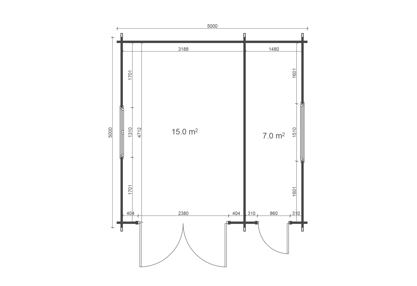 Garage 5x5 m - Image 6
