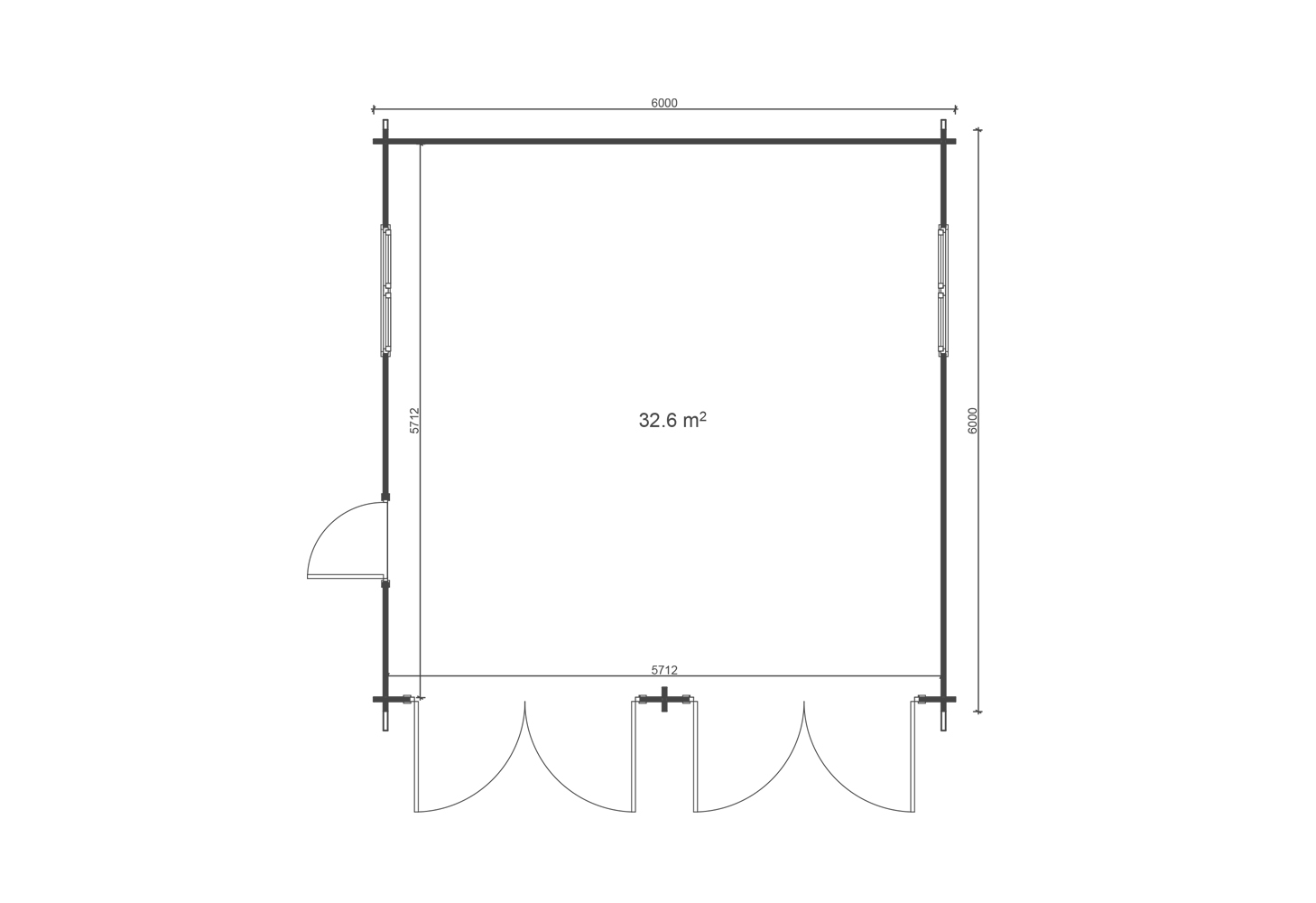 Garage 6x6 m - Image 8