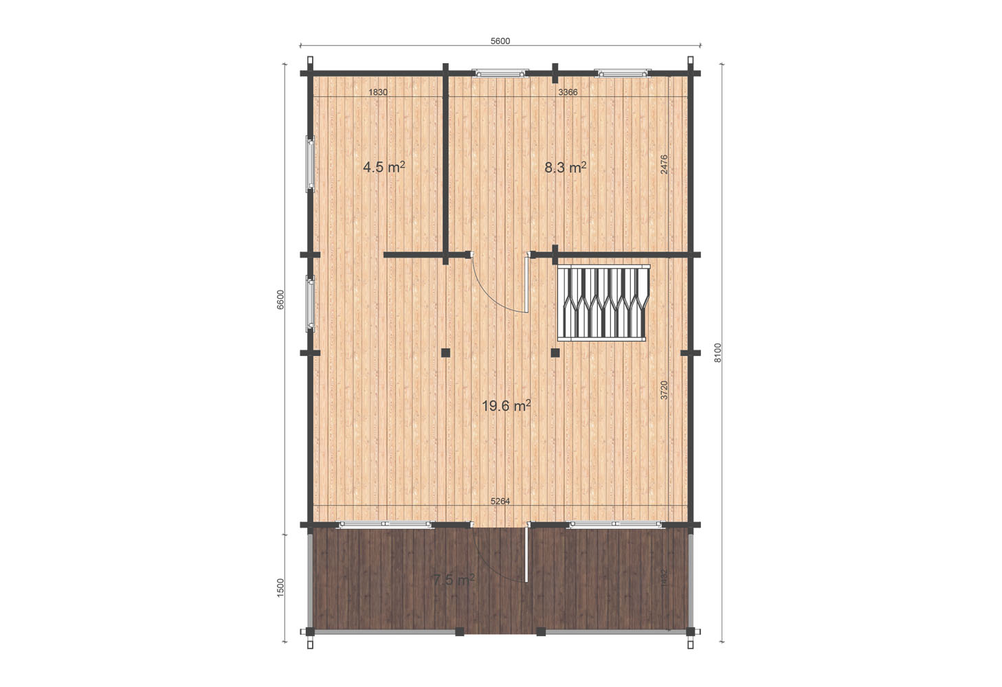 Max 5.6x6.6 m - Image 3