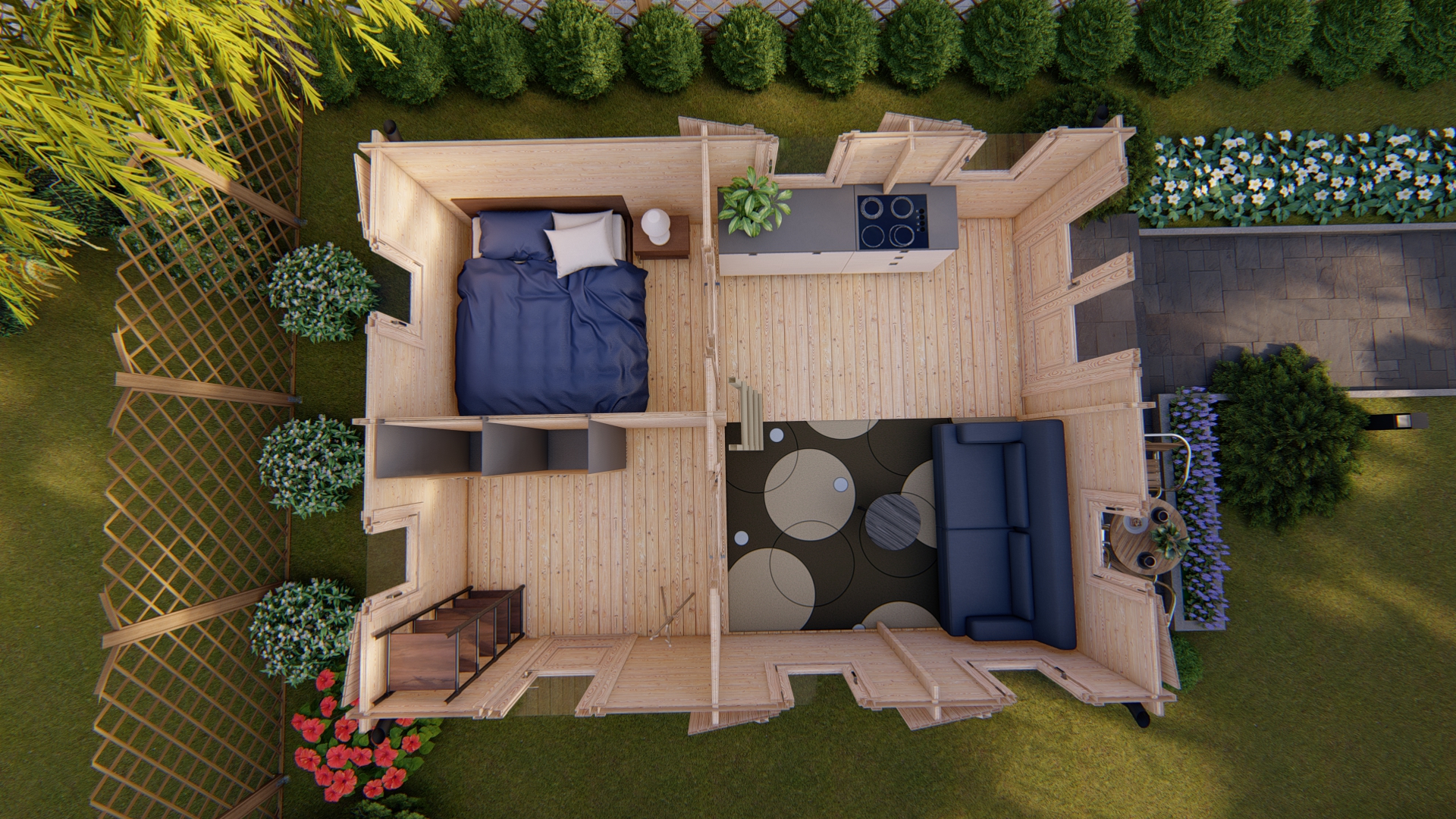 Garden House Torino 4.5×6 m - Image 10