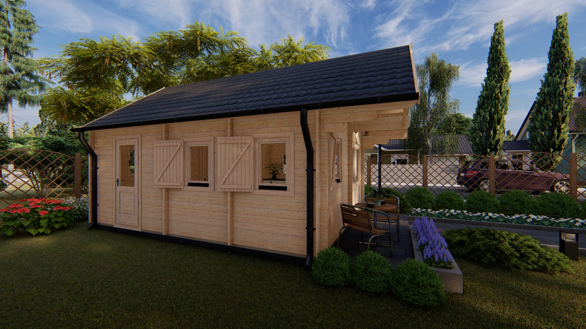 Garden House Torino 4.5×6 m - Image 3