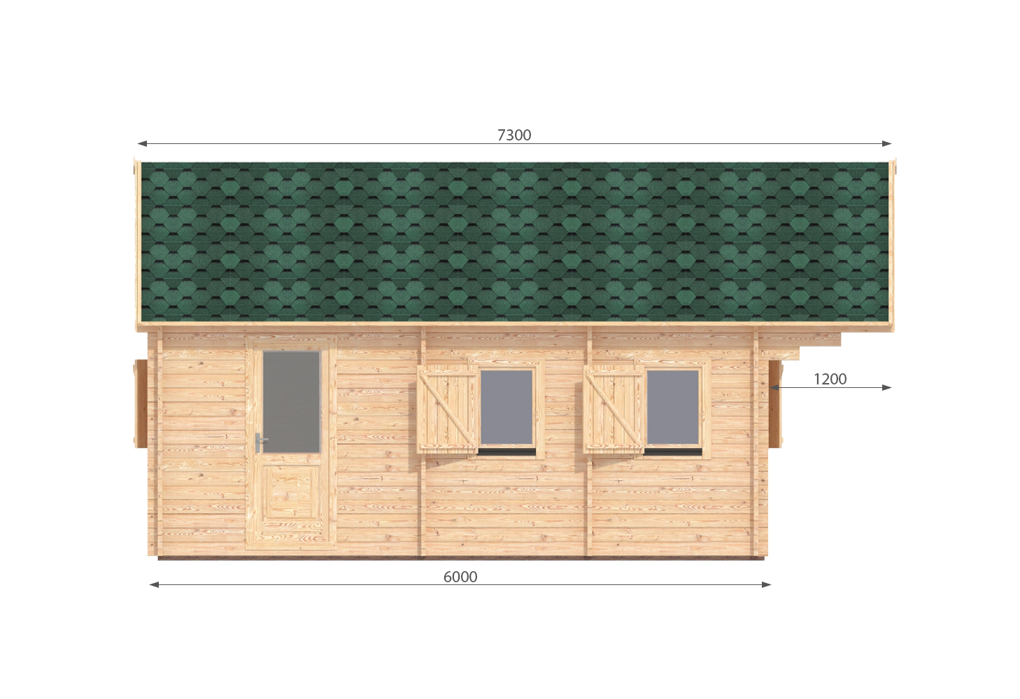 Garden House Torino 4.5×6 m - Image 14