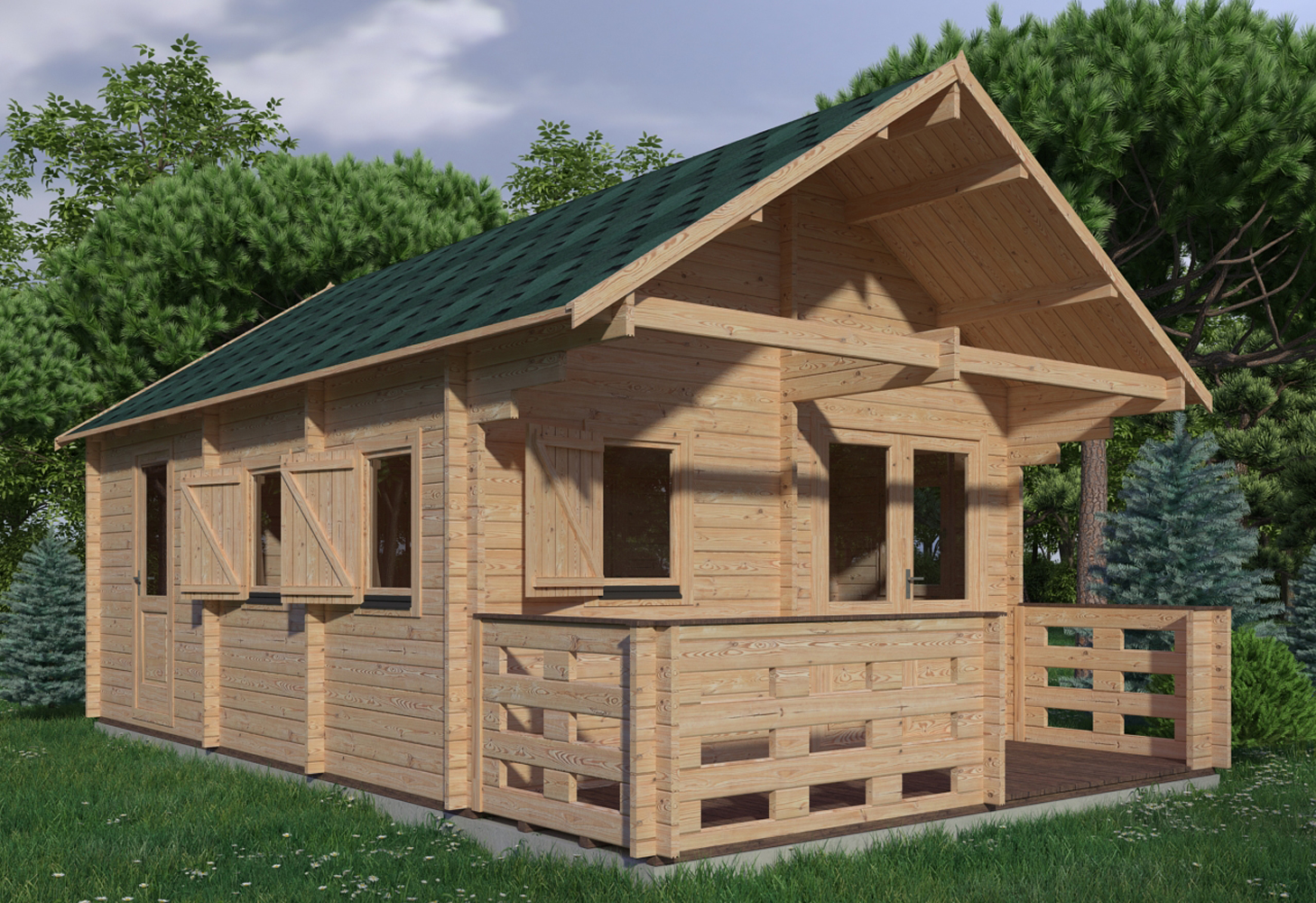 Garden House Torino 4.5×6 m - Image 16