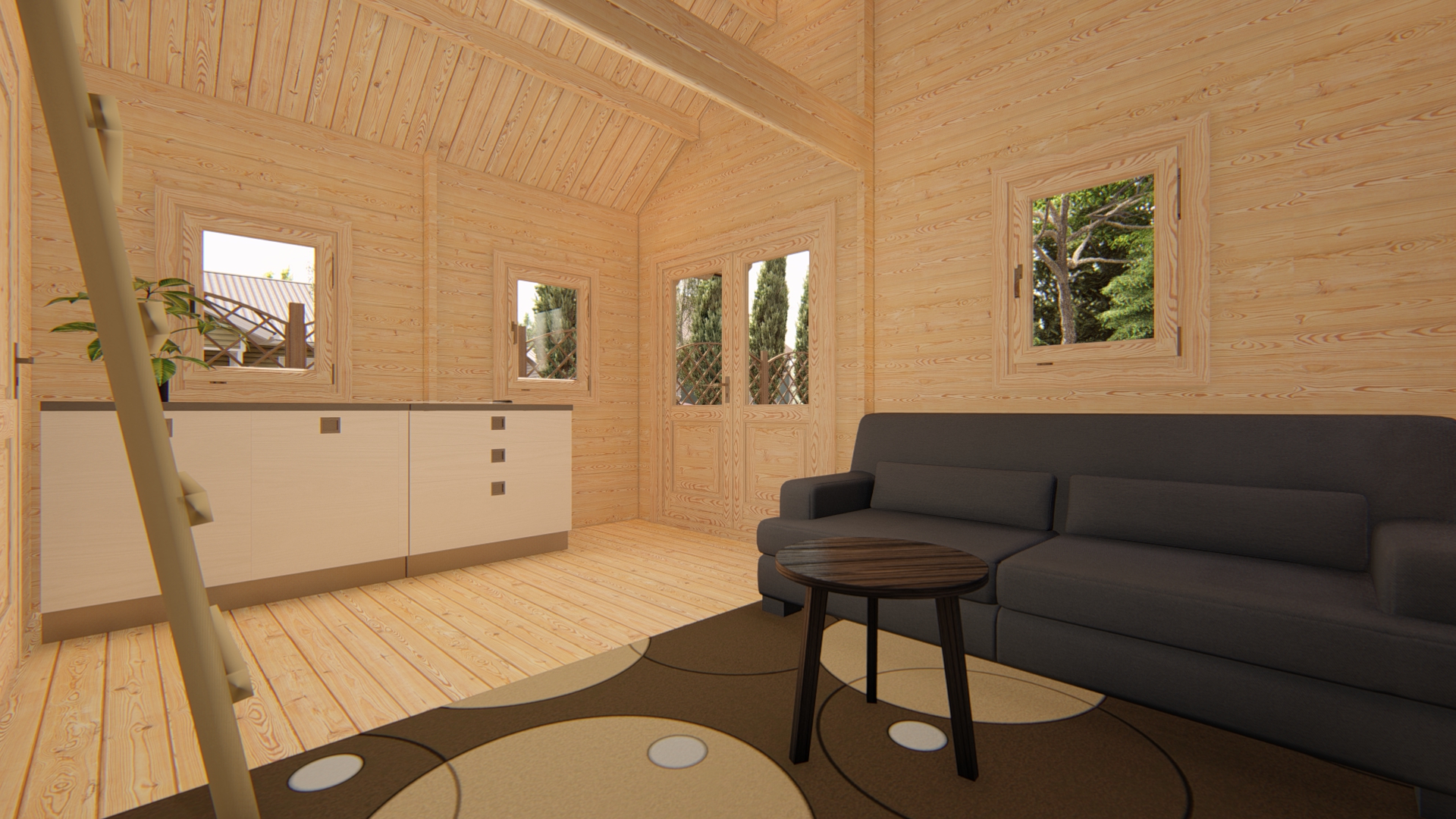 Garden House Torino 4.5×6 m - Image 8