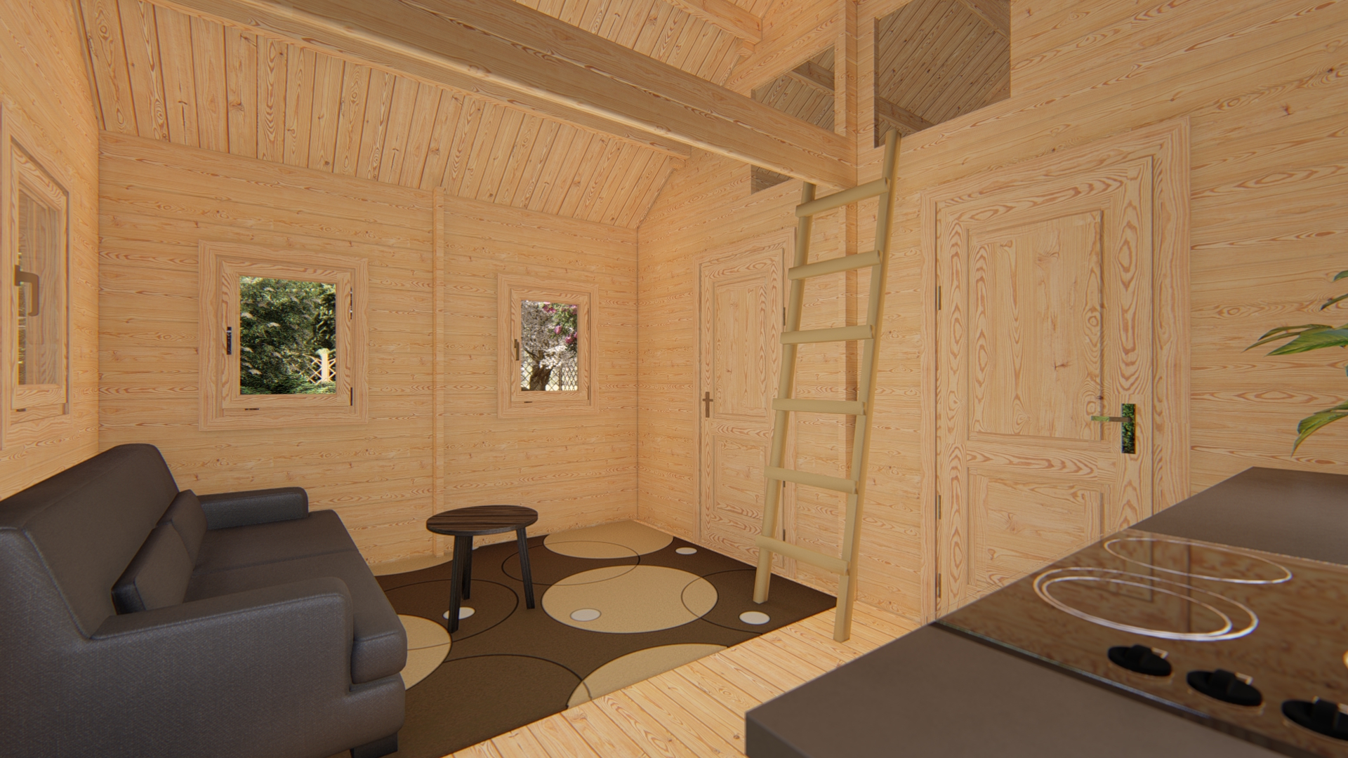 Garden House Torino 4.5×6 m - Image 9